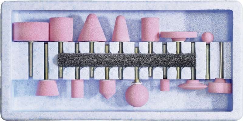 Zestaw ściernic trzpieniowych ceramicznych  PREMIUM